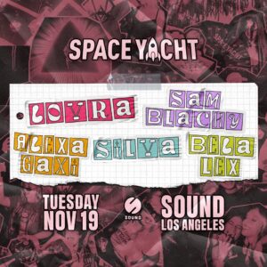 Space Yacht with KCRW DJ Silva