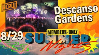 KCRW Members-Only Summer Nights with Descanso Gardens