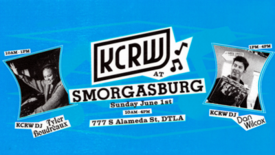 KCRW DJs at Smorgasburg