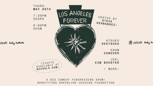 LA Forever event poster