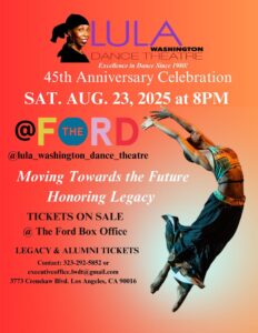 Lula Washington Dance Theatre 45th Anniversary Celebration