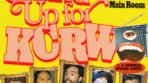 stand up for kcrw comedy store event